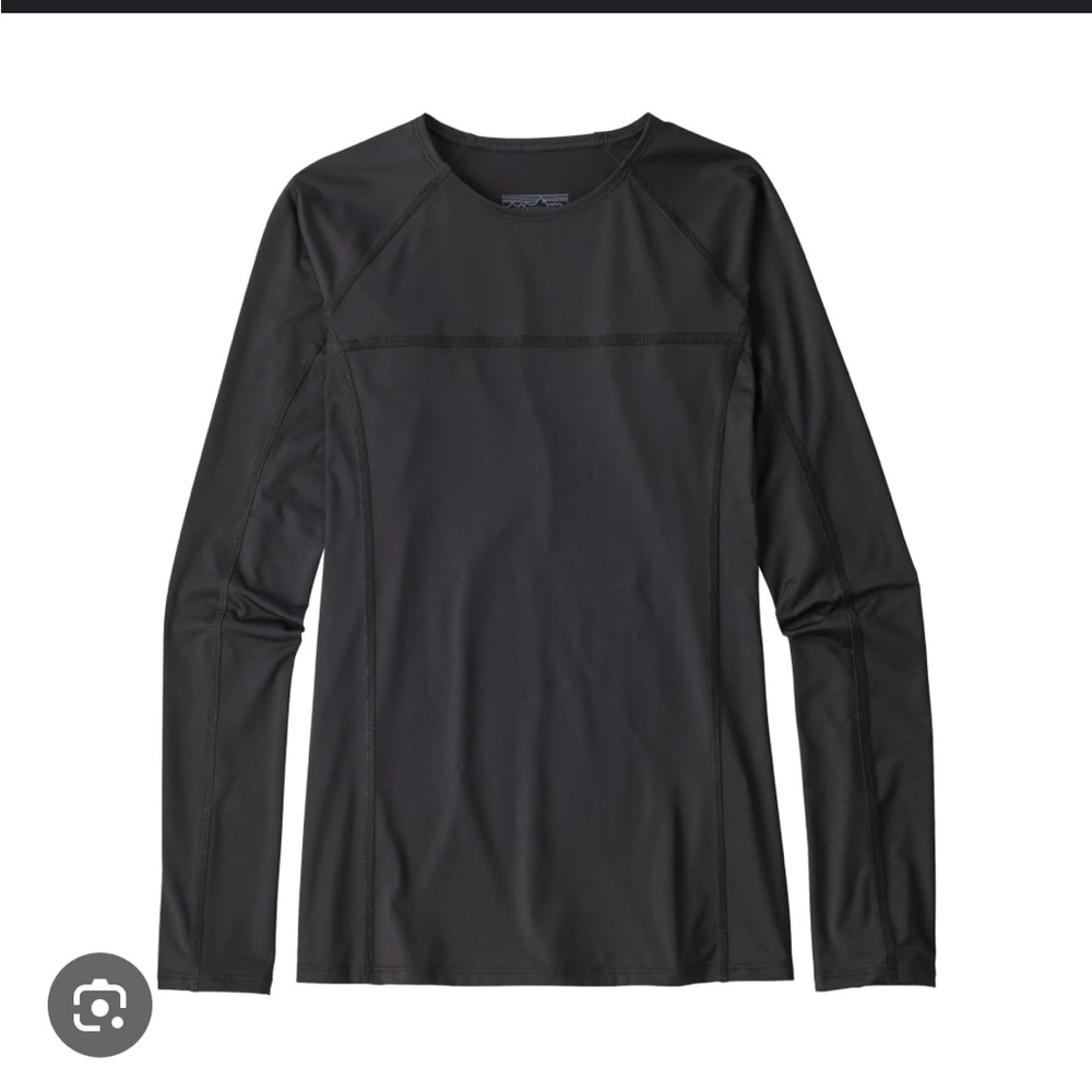 Patagonia Micro Swell Rashguard sz S Black NWOT
